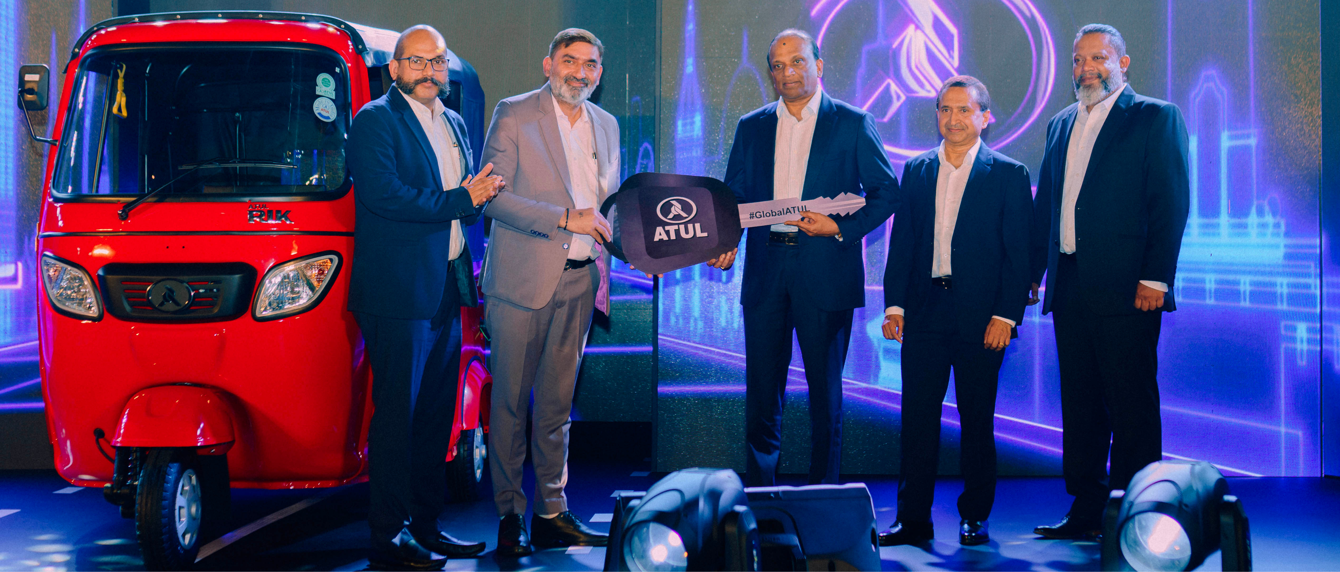 Atul Auto Sri Lanka launch event with Managing Director Niraj Chandra